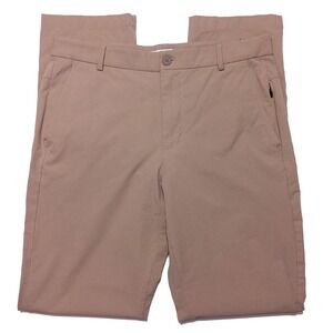 Tom BRADY BRAND Men's Structured Stretch Pants Tall M32A004‎ Beige ~ 32 x 33